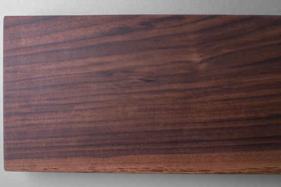 Solid American Walnut Shelf with Rounded Corners - Floating Shelf - Cantilevered Shelf - Modern Shelf - Wall Mounted Shelf - Model WRS