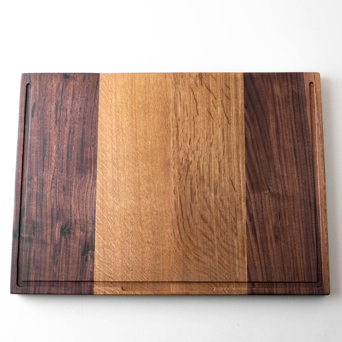 Walnut & White Oak Charcuterie Board – Personalized Butcher Block