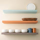 Custom Color Floating Shelf – Modern Hidden Bracket Design