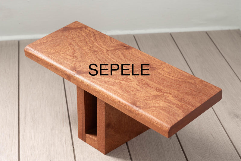 Solid Wood Meditation Bench – Comfortable Seating, Rubio Oil Finish