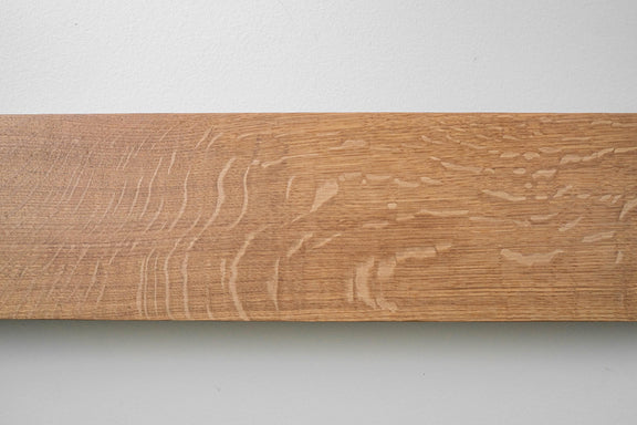 Quarter Sawn White Oak Floating Shelf
