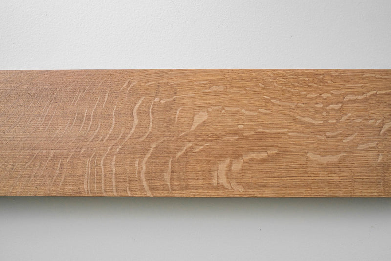 Quarter Sawn White Oak Floating Shelf