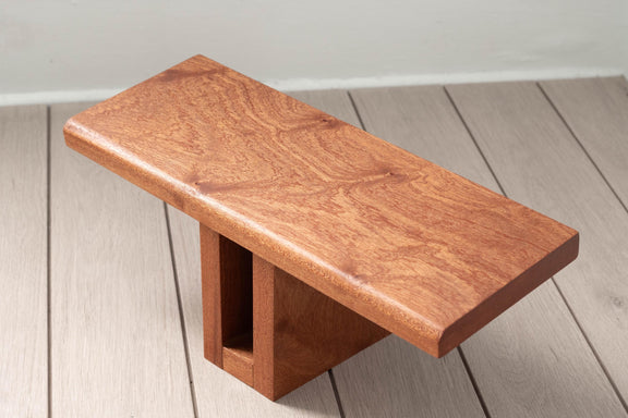 Solid Wood Meditation Bench – Comfortable Seating, Rubio Oil Finish
