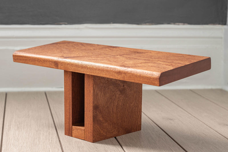 Solid Wood Meditation Bench – Comfortable Seating, Rubio Oil Finish