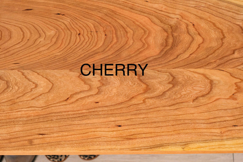 Solid Cherry Entryway Bench – Modern Hallway Shoe Bench
